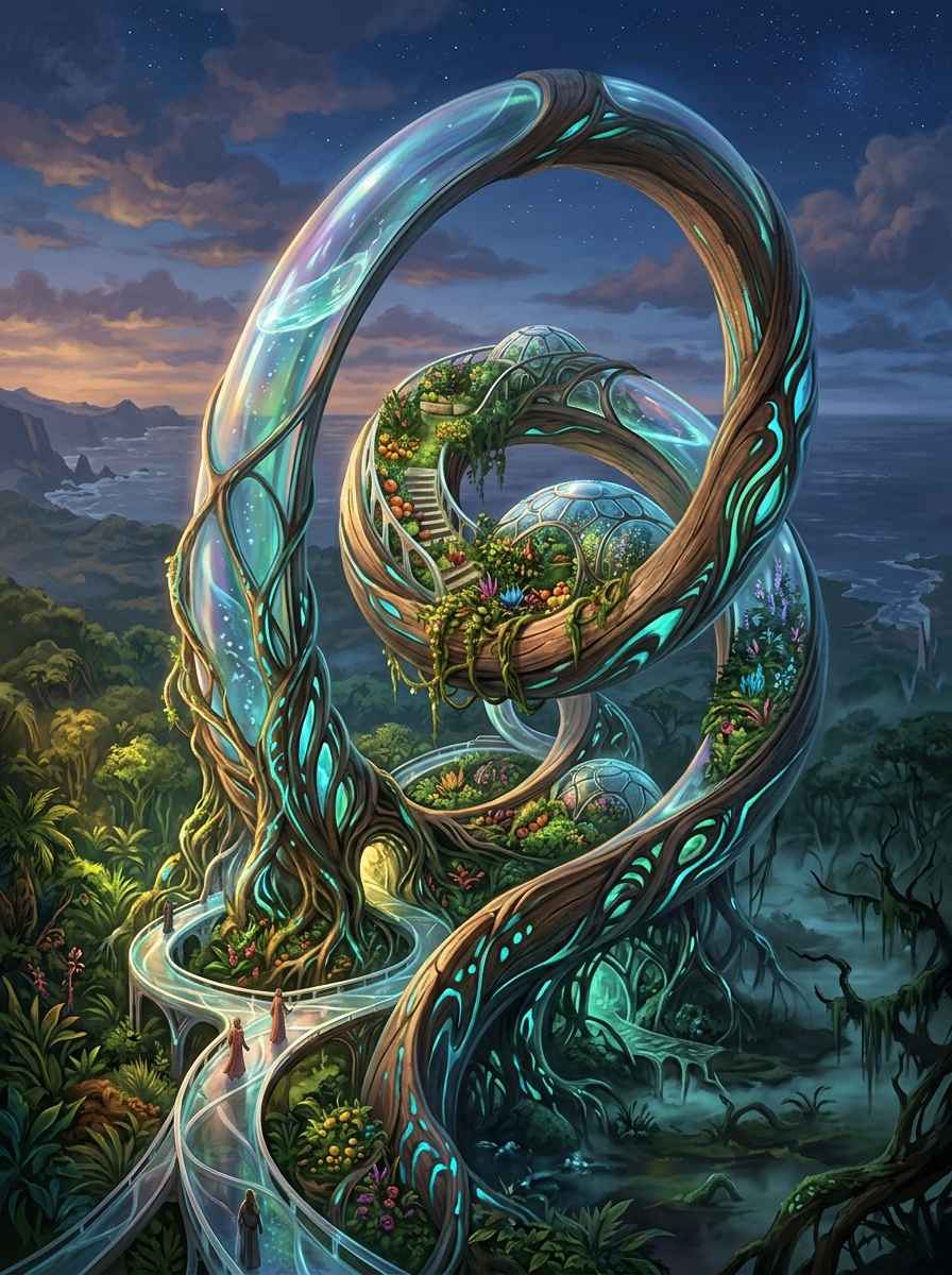 Portada del relato Ecos de un Mundo Colmado