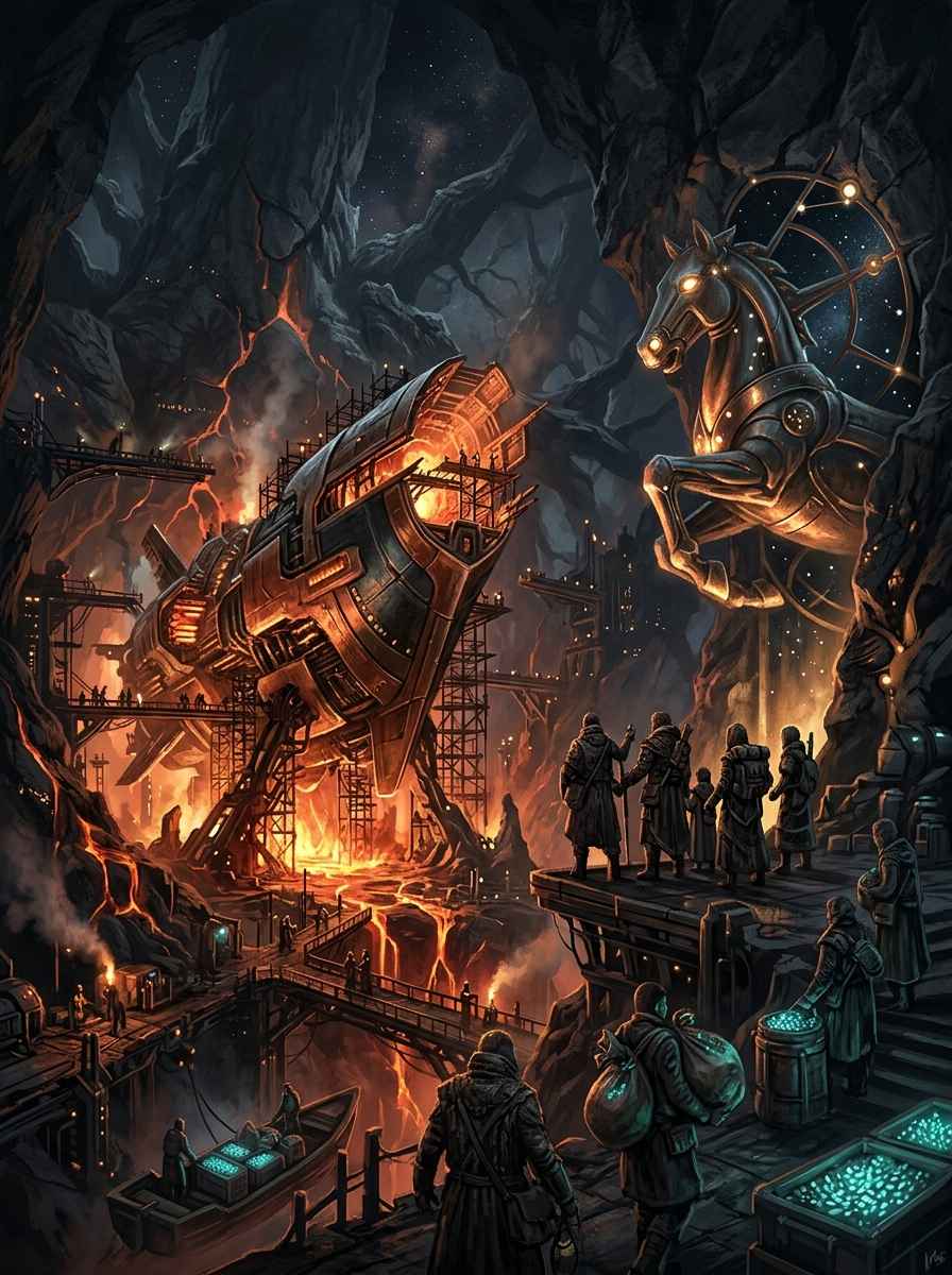 Portada del relato El Viaje de la Yegua Estelar