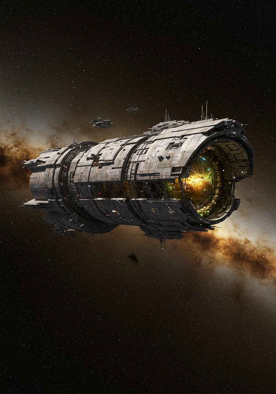 Portada del relato Estirpe de la Nave Eterna