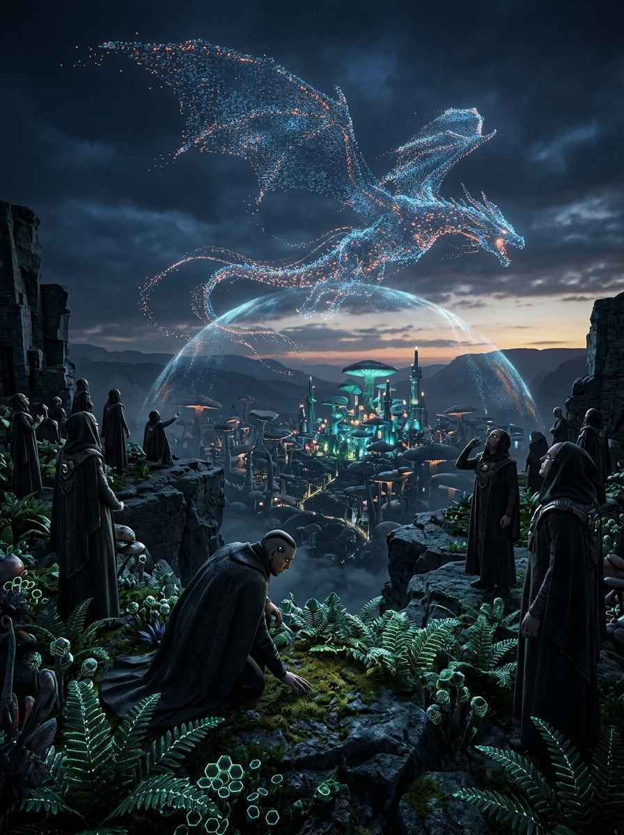 Portada del relato La Última Canción del Dragón de Silicio