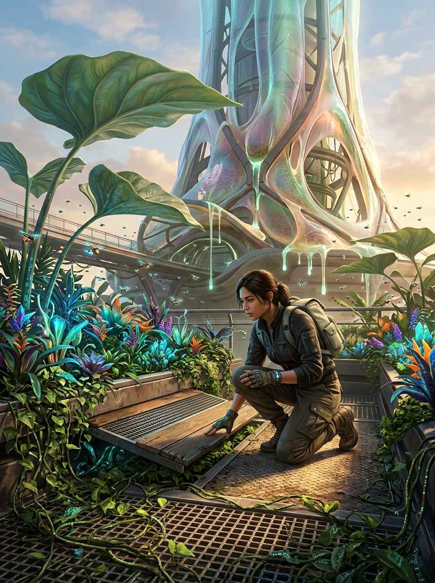 Portada del relato Raíces Luminosas